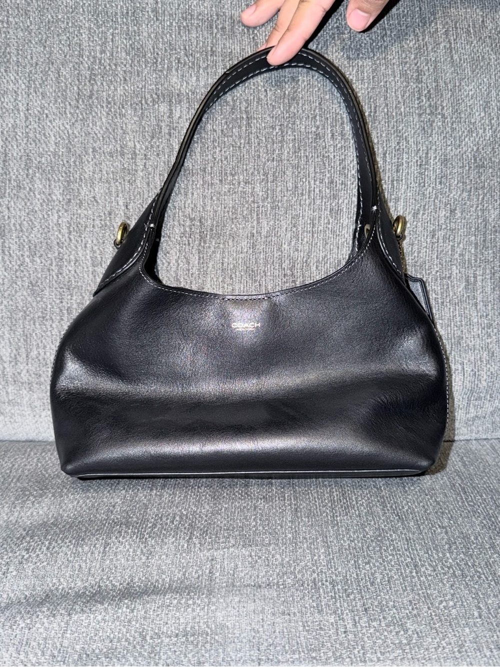 Coach Black Leather Brooklyn bag 23’